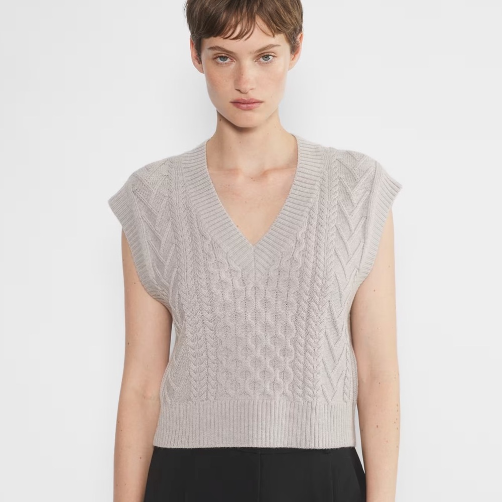 Babaton Merino Wool Sweater Vest